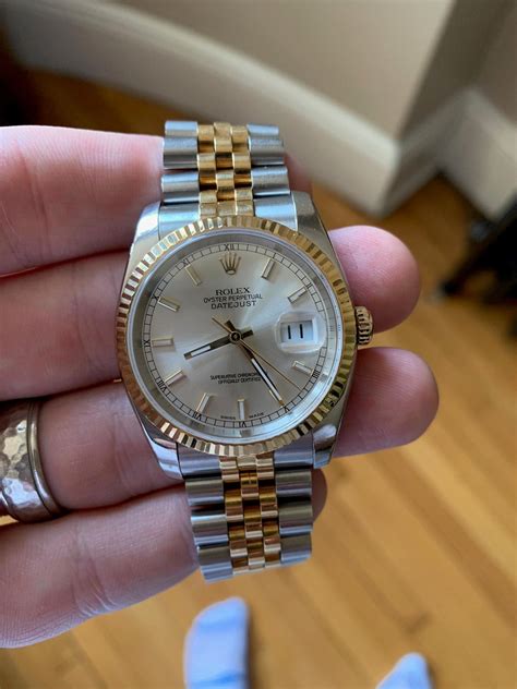 rolex 11623|datejust 36 oyster mm oystersteel.